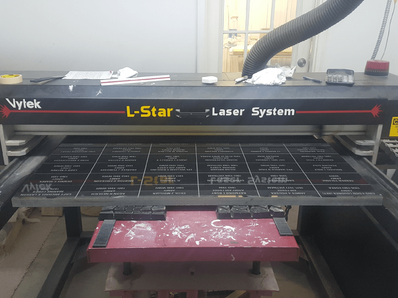 Z12 Monument Laser Etching Systems