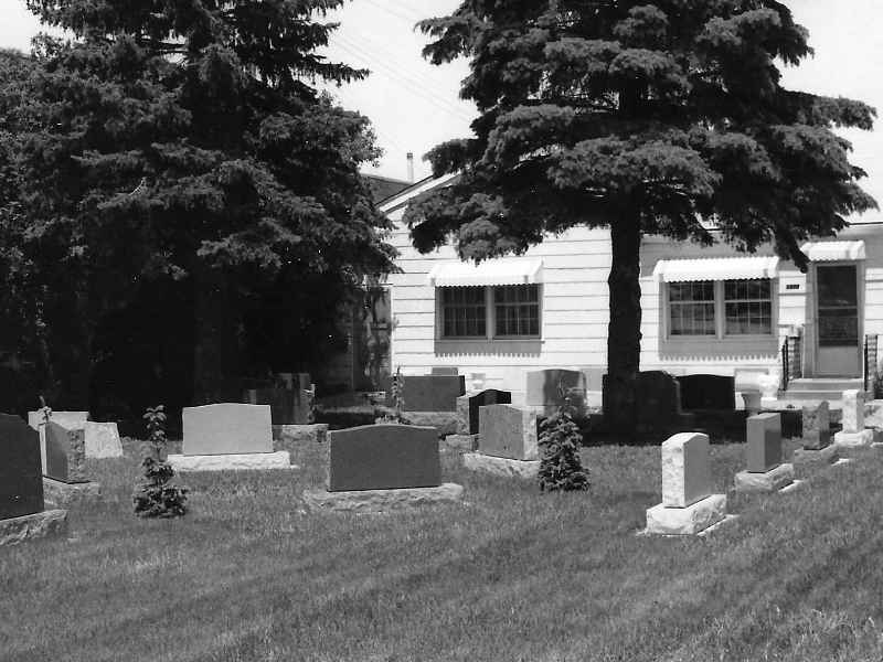 Family Memorials by Gibson Old Picture of Office in Sioux Falls